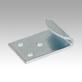 Catch plates for latches with draw bail for up to 3000N, Form A