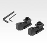 T-slot clamps, steel (set)