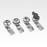 Çeyrek dönüşlü kilit, paslanmaz çelik 1.4404, küçük versiyon, gövde çapı 28 mm