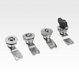 Çeyrek dönüşlü kilit, paslanmaz çelik 1.4404, küçük versiyon, gövde çapı 32 mm