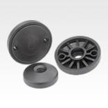 Makina ayakları için disk, plastik