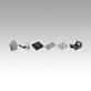 Accessories for aluminium profiles