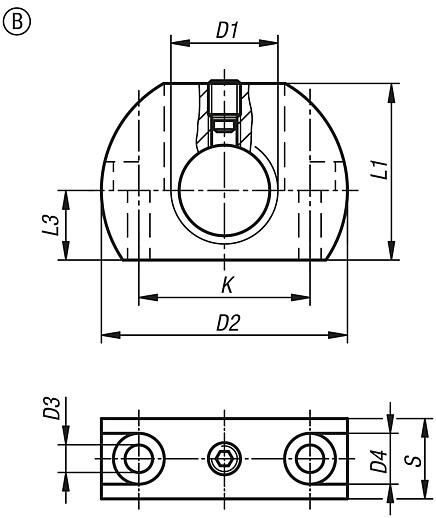 Tutucu parçalar, Form B