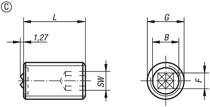 Ayarlanabilir tutucu tamponlar, Form C