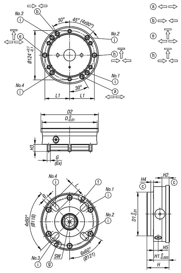 UNILOCK clamping module ESA 138