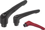KIPP steel clamping levers